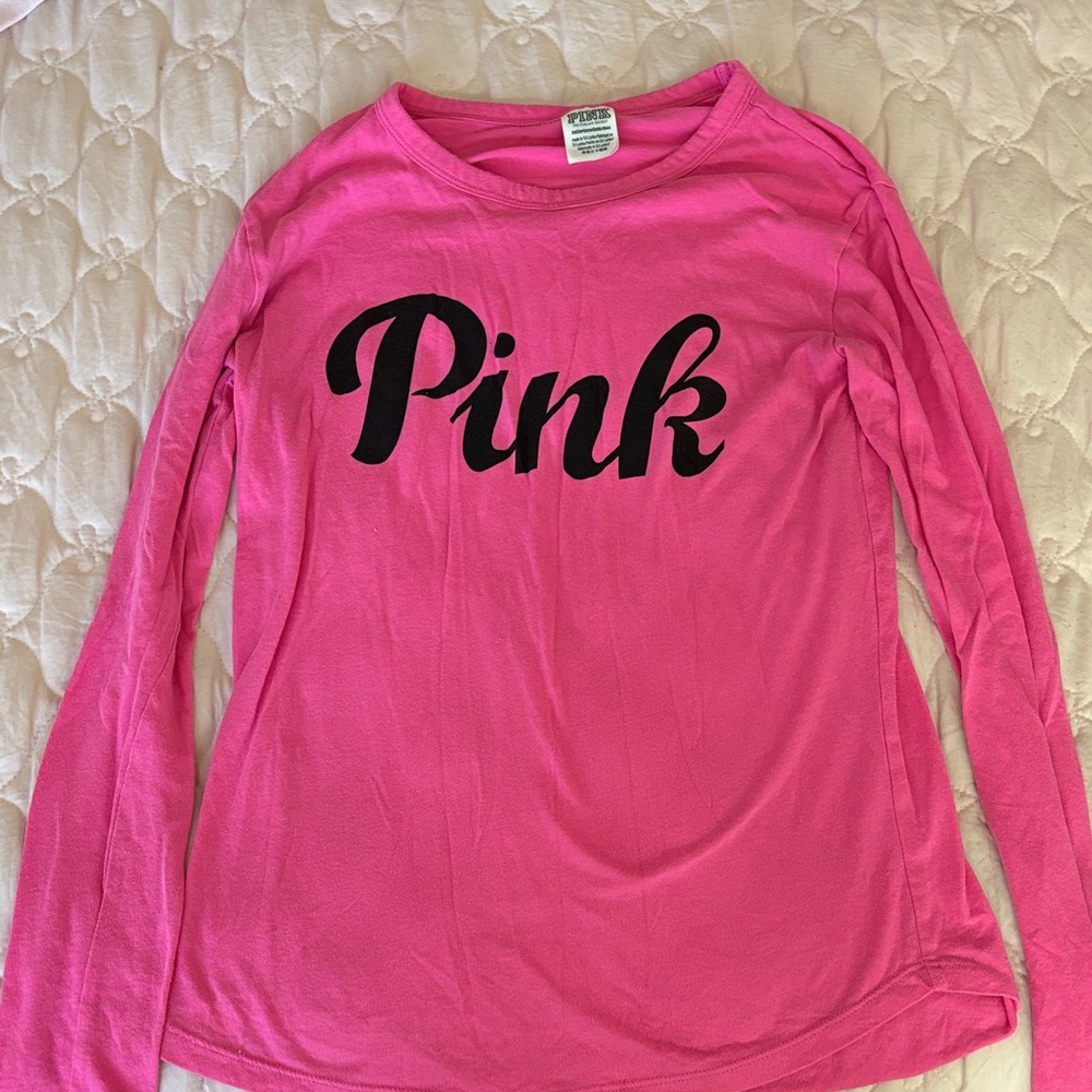 VS Pink Long Sleeve Shirt